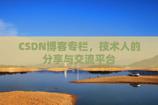 CSDN博客专栏，技术人的分享与交流平台